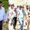 Uttarakhand: kumaon commissioner IAS Deepak Rawat audit in hairakhan kathgodam motor road nainital. IAS Deepak Rawat Audit