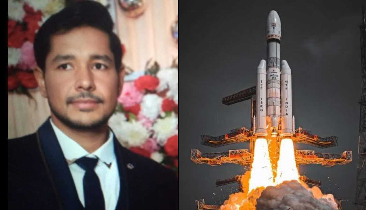 Uttarakhand news: Rohit Upadhyay of gangolihat Pithoragarh alsocontribution in ISRO Chandrayan3 mission.