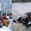 Uttarakhand news: scooty road accident in badrinath highway two brothers Sumit Amit Kumar of Rudraprayag died. Rudraprayag Scooty Accident