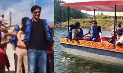 Uttarakhand news: Kumaon Commissioner Deepak Rawat was audit the Koli dhek lake of lohaghat Champawat. Deepak Rawat Koli dhek lake