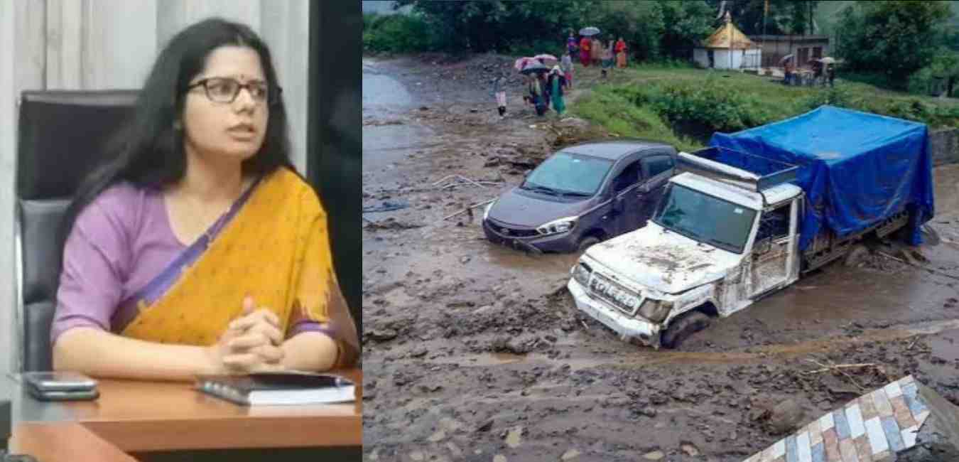 Uttarakhand news: nainital DM Vandana Chauhan came into action after rain issued orders directly. DM Vandana Chauhan Rain