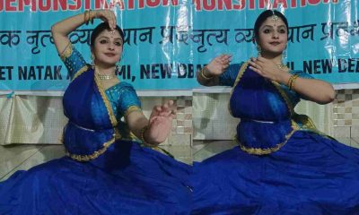 Uttarakhand news: kathak Dancer Vedanti Joshi of haldwani mesmerized with her spectacular Kathak dance. Vedanti Joshi kathak dancer