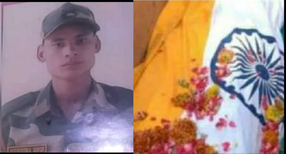 Uttarakhand news: Garhwal Rifle soldier Deependra Singh Rawat of kotdwar pauri martyred in Jammu Kashmir. deependra rawat Garhwal Rifle