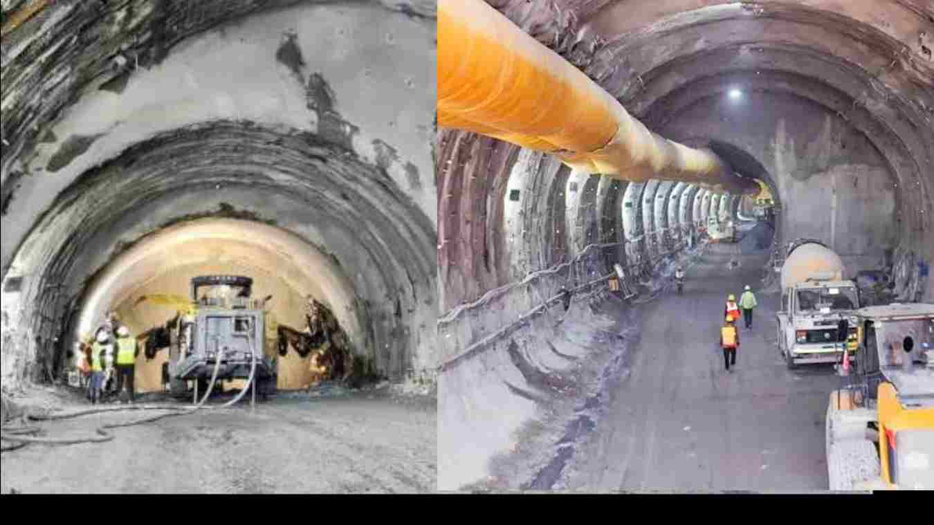 Uttarakhand news:Rishikesh Karnaprayag Rail Project Update 3 km tunnel between malitha and Lakshmi village