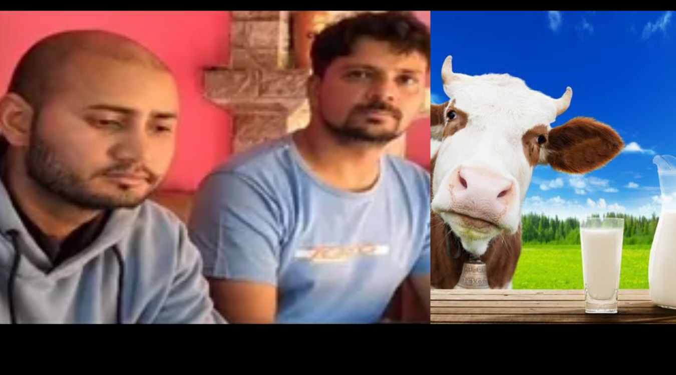 navjot Joshi & vedant goshwami of Almora dairy farm employment uttarakhand