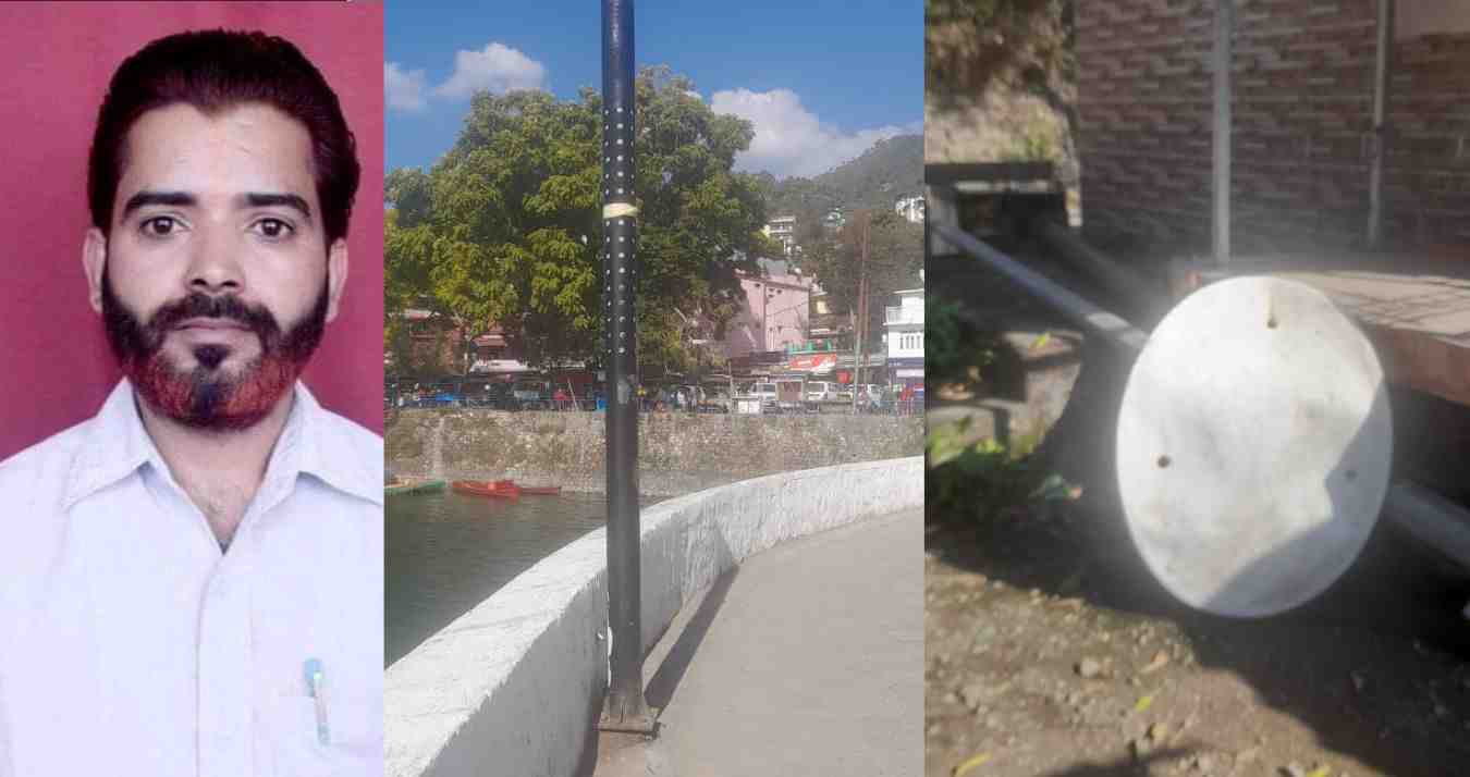 Bhimtal: Social worker Puran Chandra Brijwasi requested nainital SDM to light issue in the bhimtal lake shore. Bhimtal lake light Issue