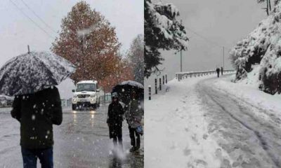 Uttarakhand weather Snowfall alert