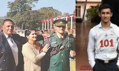 Rohit Dangi Lieutenant in army from Ranikhet Haldwani uttarakhand