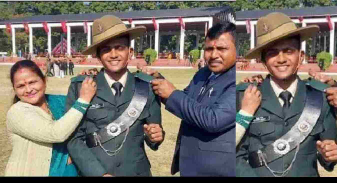 Himanshu Pandey of haldwani almora leftinent in army