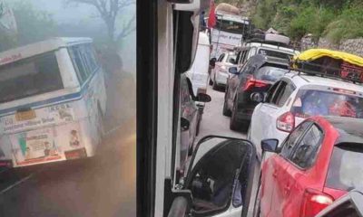 Mussoorie Dehradun roadways break fail