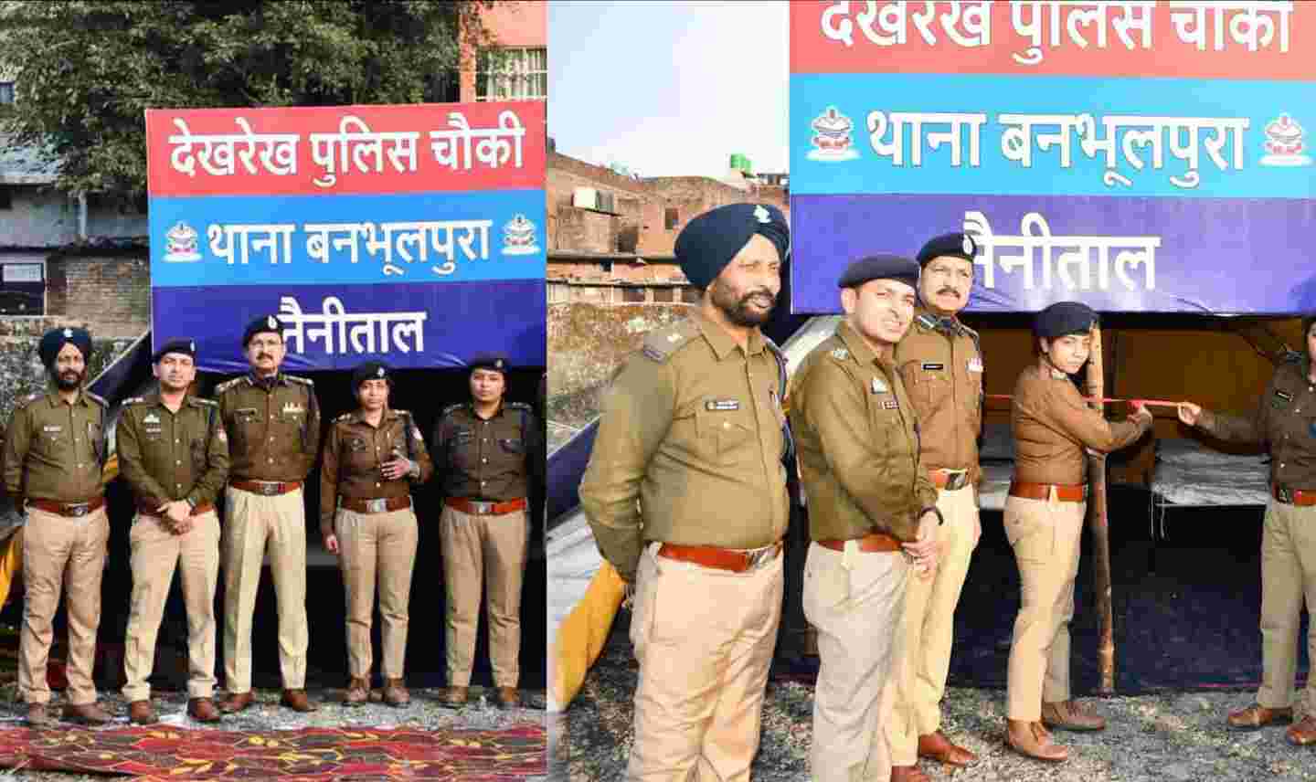 Uttarakhand news: Police Station established at Banbhulpura haldwani paramilitary security forces also deployed