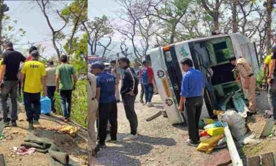 Tehri Bus accident today uttarakhand