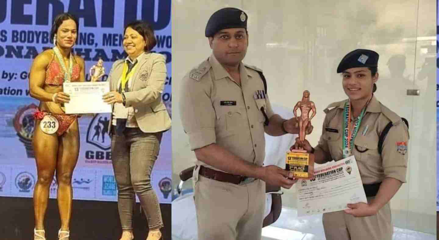 Pooja Bhatt bodybuilding police haridwar