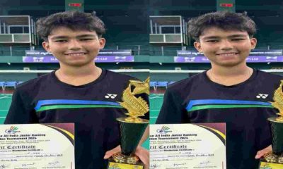 Uttarakhand news:Angel Punera of Pithoragarh won silver medal in All India Badminton Competition