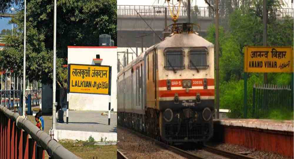 Lalkuan Anand Vihar Express train
