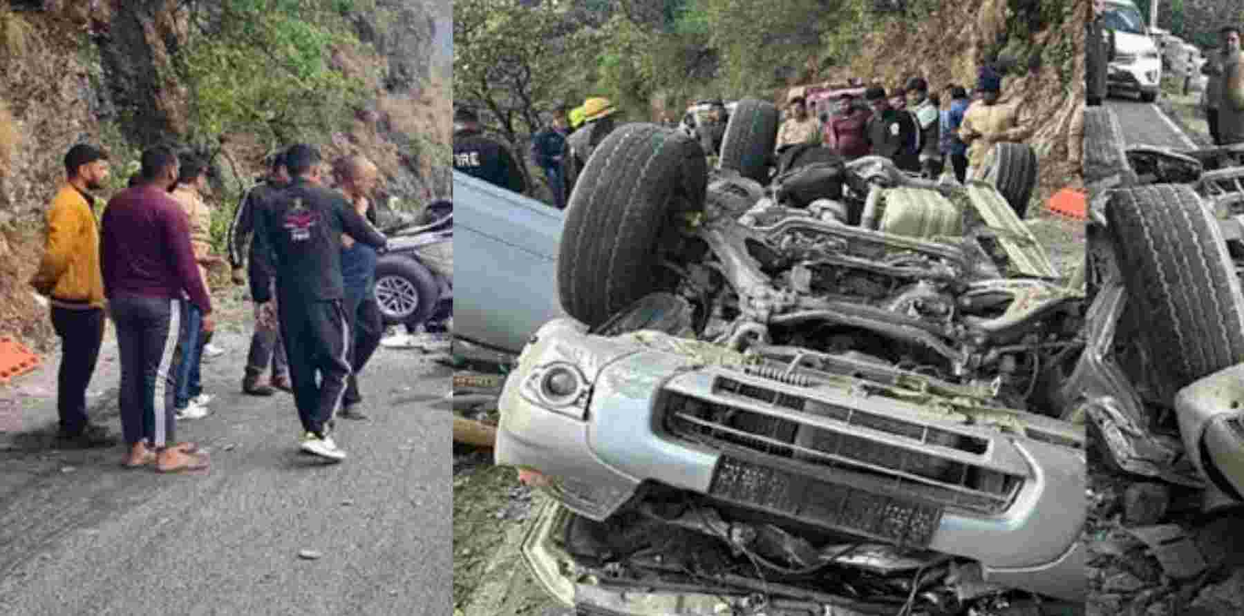 Uttarakhand news: mussoorie car accident today five students lost his life.