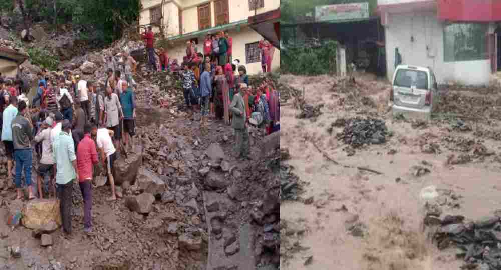 Uttarakhand pauri cloud burst