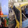 Shahjahanpur bus accident purnagiri