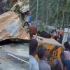 Uttarkashi Gangotri Highway rock fall