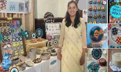 Luckshita lakshita sah of nainital self-employment Hand crafted Dreams products