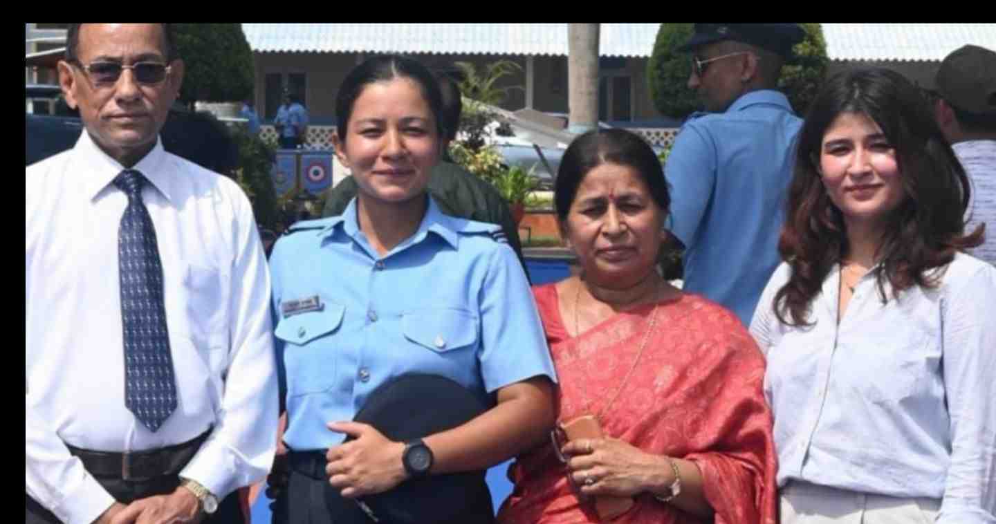 Uttarakhand news: Anubhuti Bhardwaj flying Officer Indian airforce from kotdwar