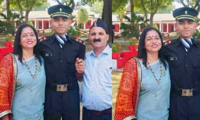 Uttarakhand news:Rakshit suyal lieutenant Army of Halduchaur Haldwani|IMA dehradun passout parade||