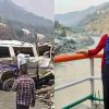 Rudraprayag badrinath Highway accident
