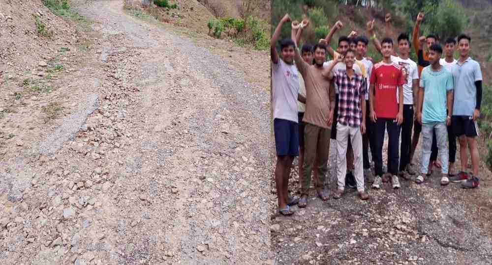 Kyarkholi to Parasosera motor road