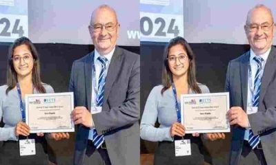 Uttarakhand news: Sonu Khanka of Madmanale Pithoragarh received East Meet West Award 2024 in France.