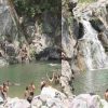 Uttarakhand news: Tourists are getting feeling like Goa beach on Kwarala river champawat| Champawat Water fall