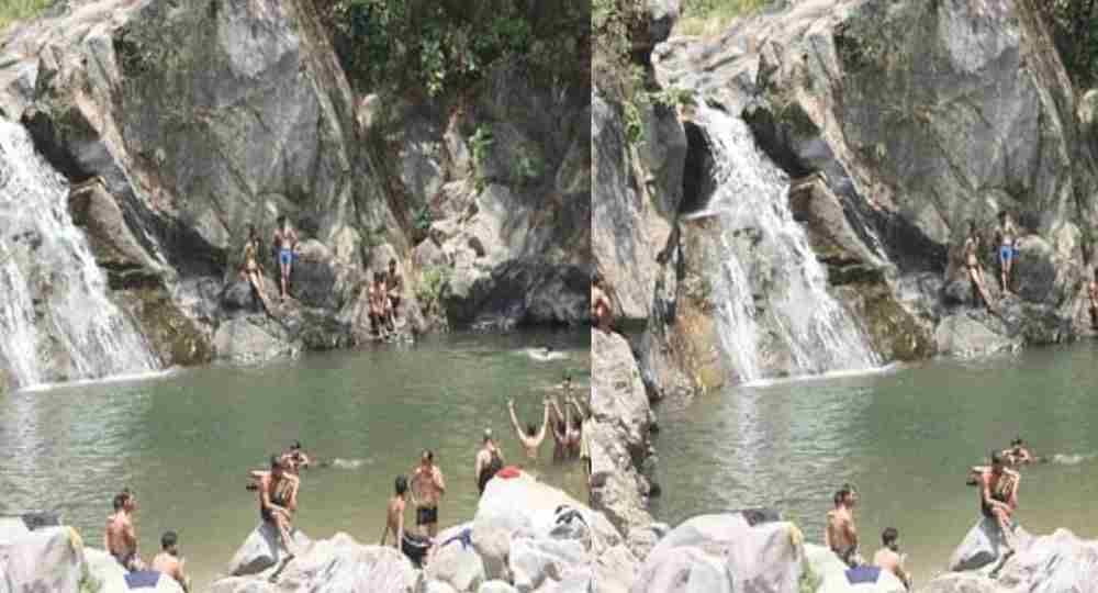 Uttarakhand news: Tourists are getting feeling like Goa beach on Kwarala river champawat| Champawat Water fall