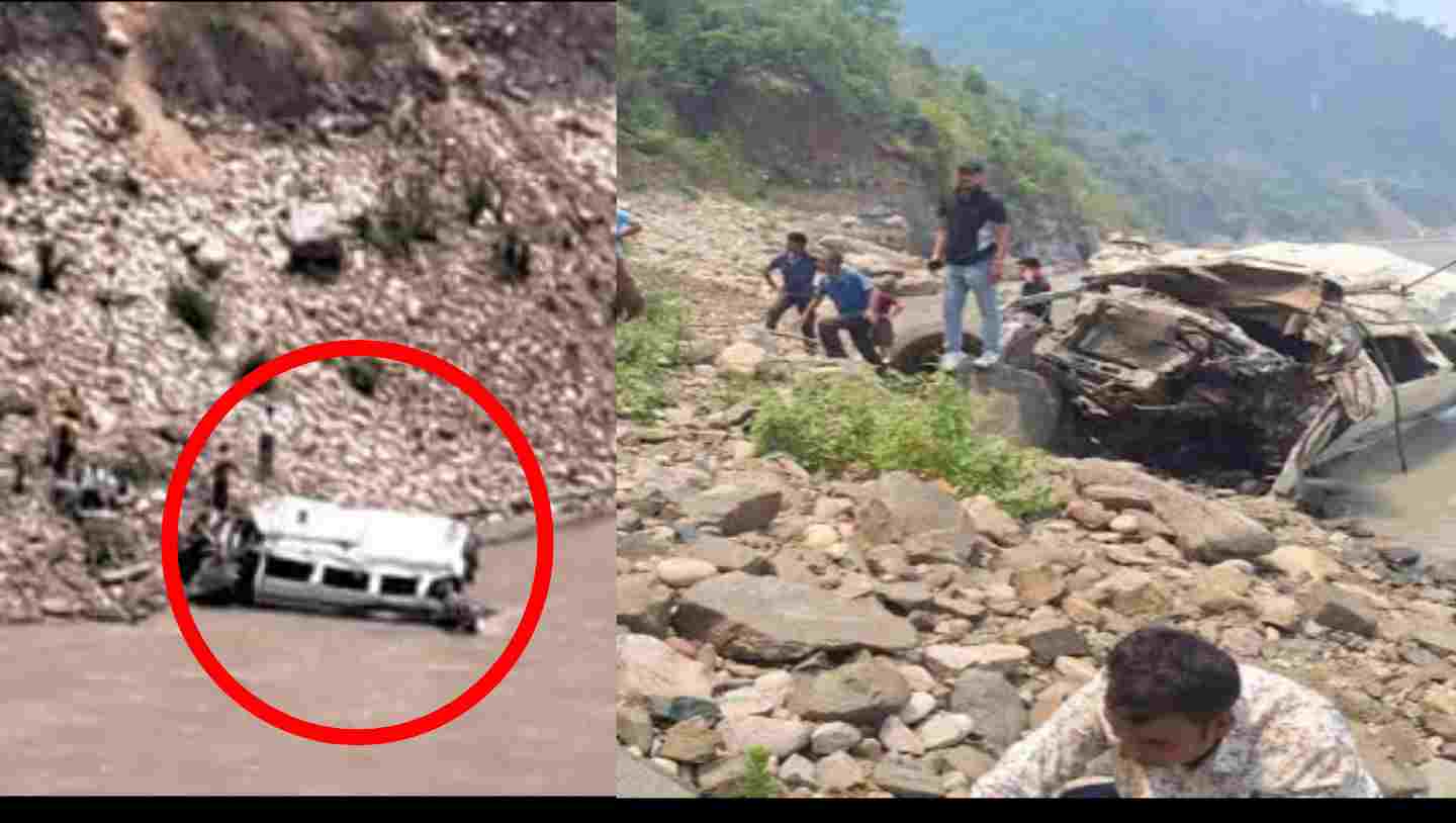 Rudraprayag badrinath Highway tempo traveller accident