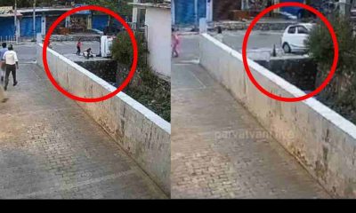Tehri Car accident CCTV video