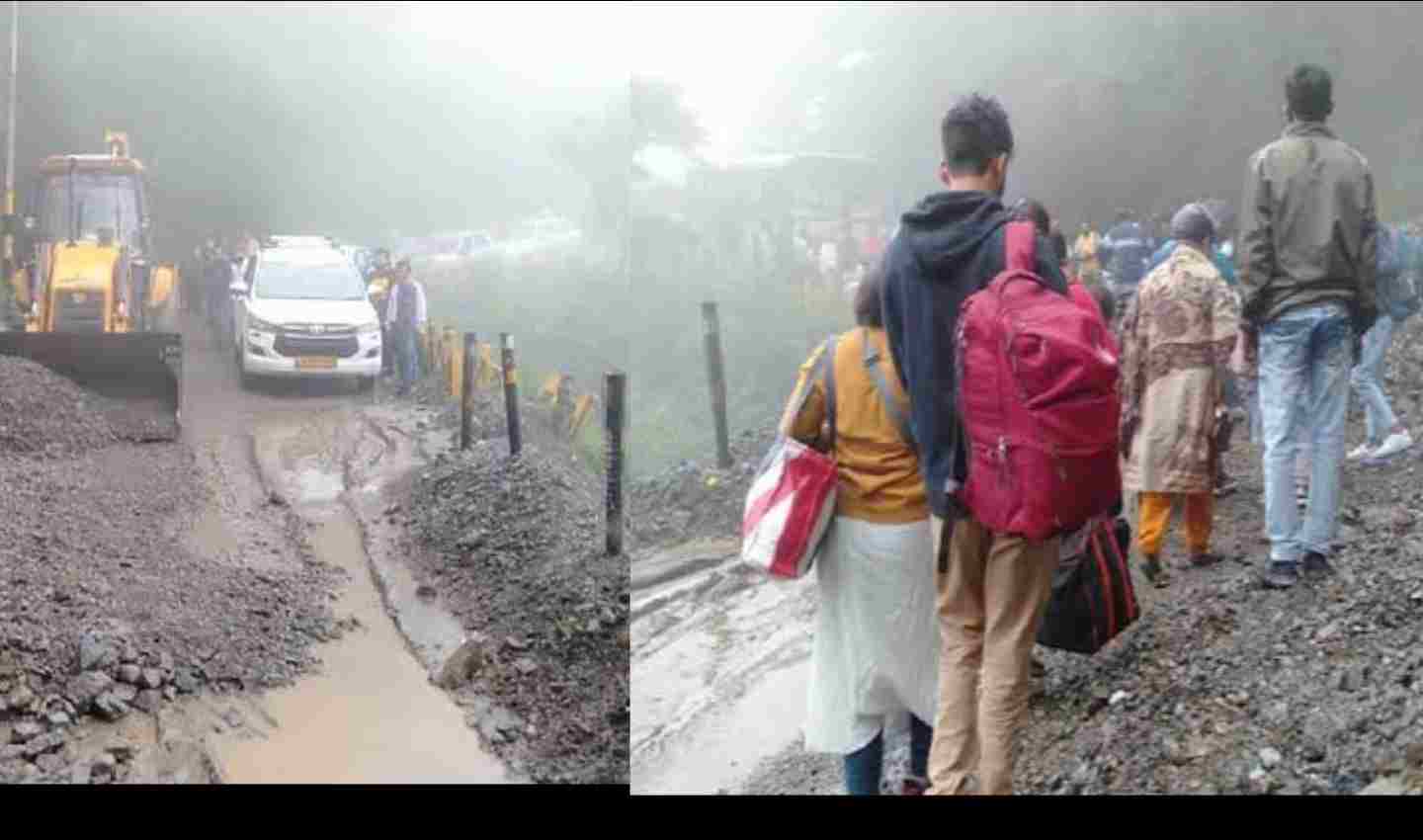 Uttarakhand news:Nainital Road block Condition|Nainital Rain News|uttarakhand weather news
