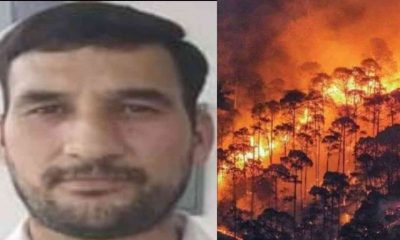 Uttarakhand news:Kundan Negi, who got burnt in the Almora binsar forest fire, also died.