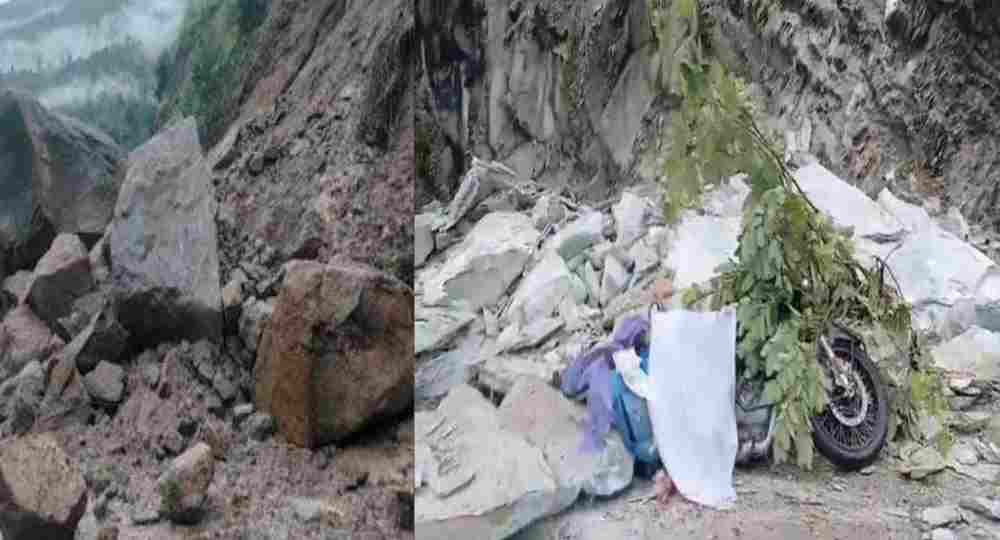 Badrinath Highway bike accident