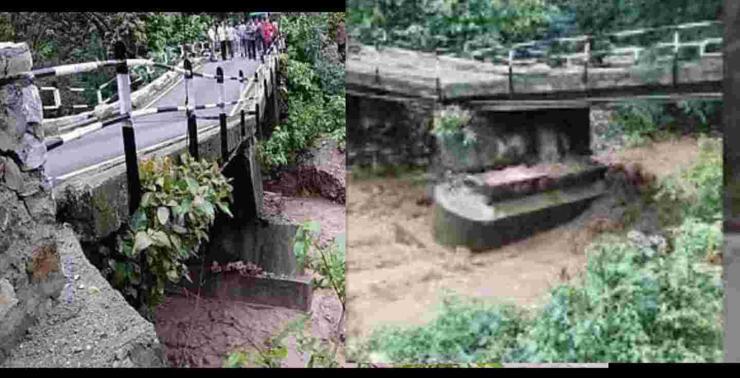 Uttarakhand news: Almora mohan bridge collapse| Ranikhet ramnagar mohan bridge