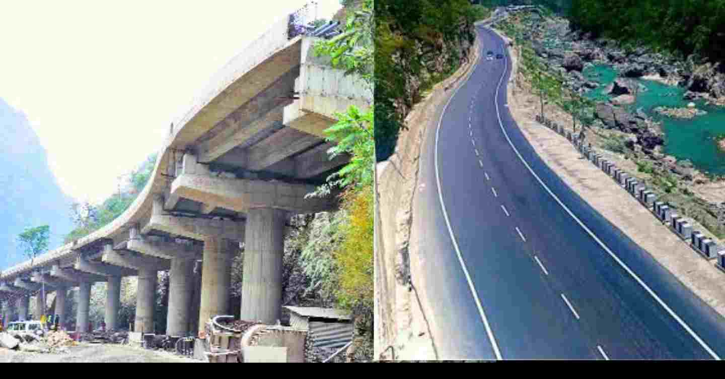 Tehri KirtiNagar to Chauras elevated Road