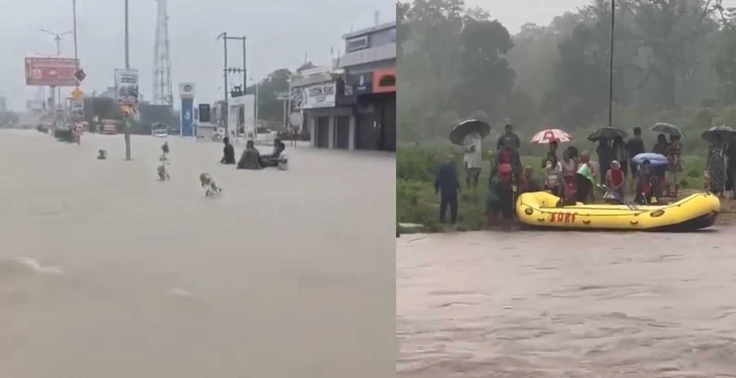 Uttarakhand news:In khatima udham singh nagar rain news today|Khatima flood video|rain alert