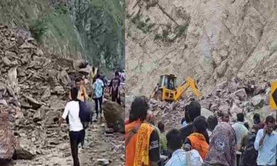 Landslide in Rudraprayag today