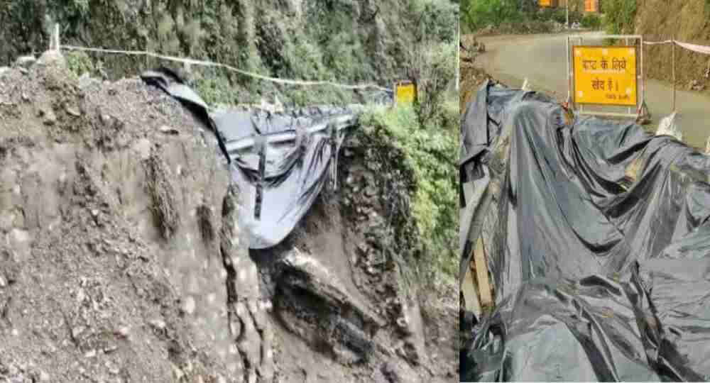 mussoorie Dehradun road Landslide