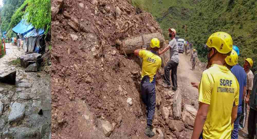 Rudraprayag kedarnath landslide news