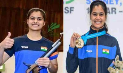 Manu bhaker peris Olympic