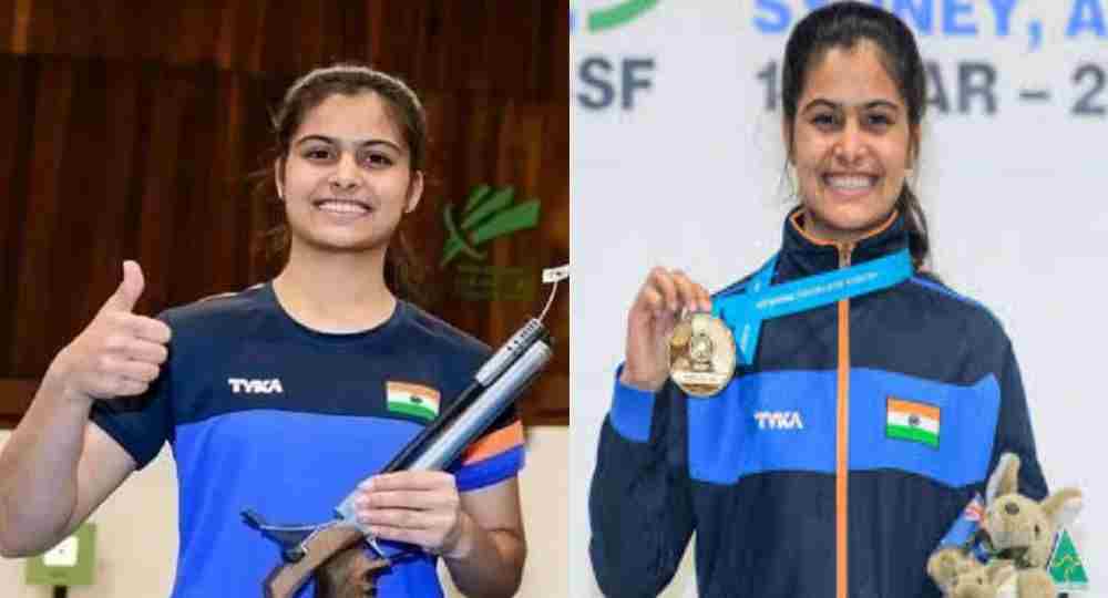 Manu bhaker peris Olympic