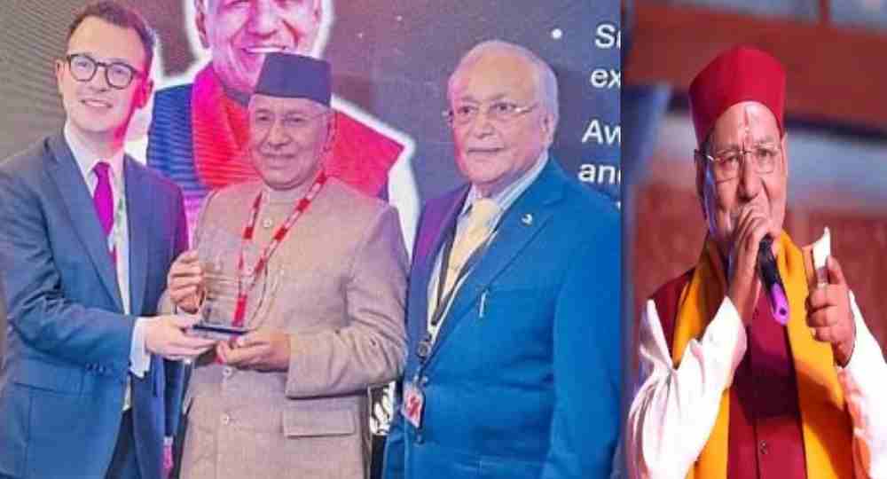 Uttarakhand Folk singer Narendra Singh Negi award