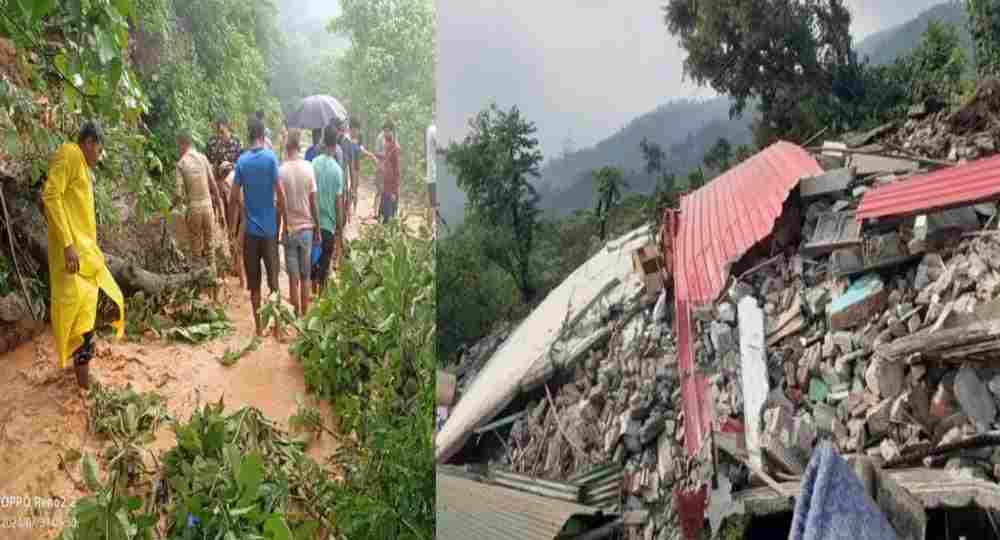 Pithoragarh landslide news today