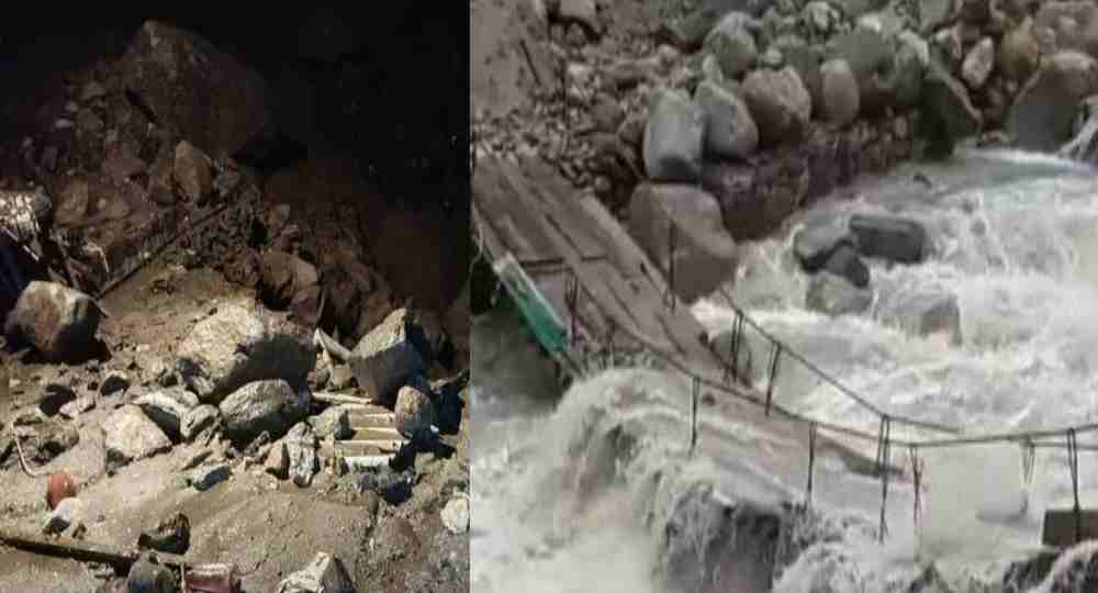 Kedarnath Rudraprayag cloud burst