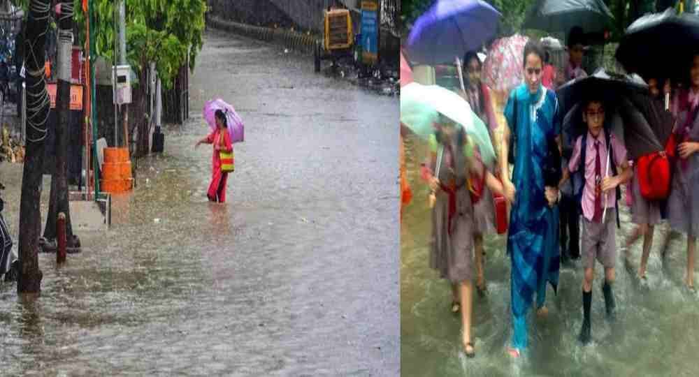 Uttarakhand news: heavy rain alert monsoon today weather forecast school closed nainital Champawat Bageshwar.