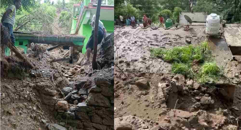 Uttarakhand news:cloud burst in gopeshwar chamoli|rain alert|uttarakhand rain news