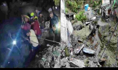Uttarakhand news:Cloud burst in Tehri Garhwal three people of the same family lost their lives.